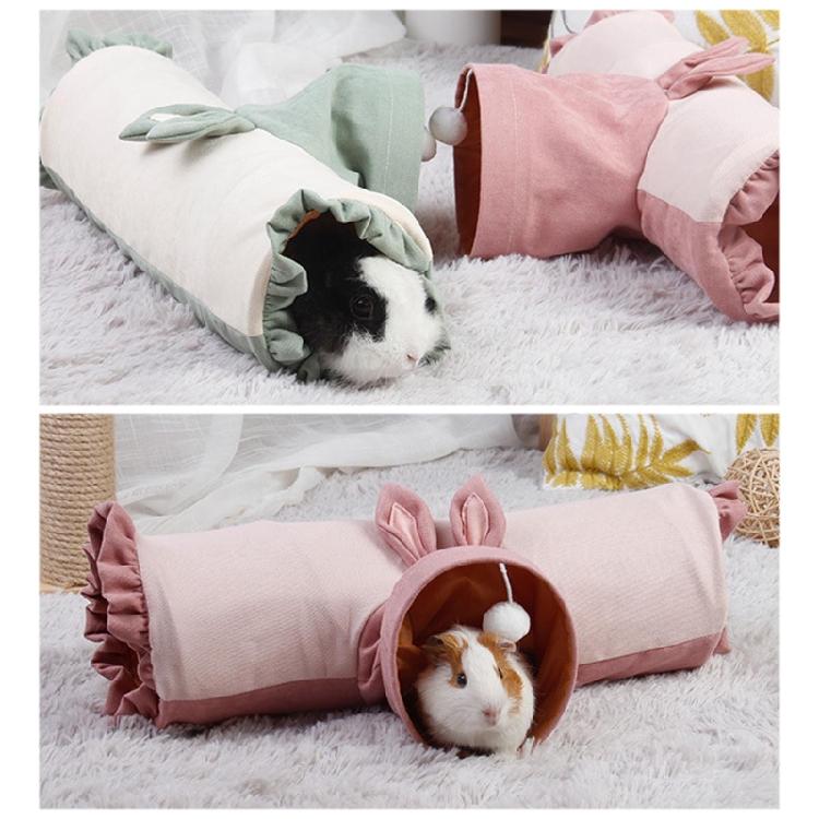 3 Holes Foldable Funny Pet Tunnel Cats for Play Training Toys for Rabbit Tunn