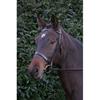 Hy Hunter Leather Bridle with Rubber Grip Reins