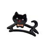 Charmante Haarspange mit Katzenmotiv aus Acetat, modisches Cartoon-Design für Damen