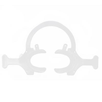 Espansore Labbra Guance Dentale a Forma di C con Manico Accessorio Dentista(S )