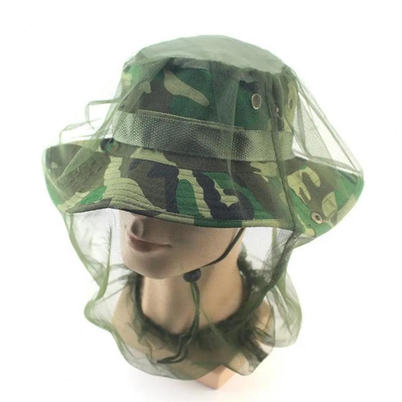 Mosquito-Proof Veil Breathable Fabric Outdoor Mosquito Net Clear View Easy Wear Fishing Camping Garden Insect Shield Net