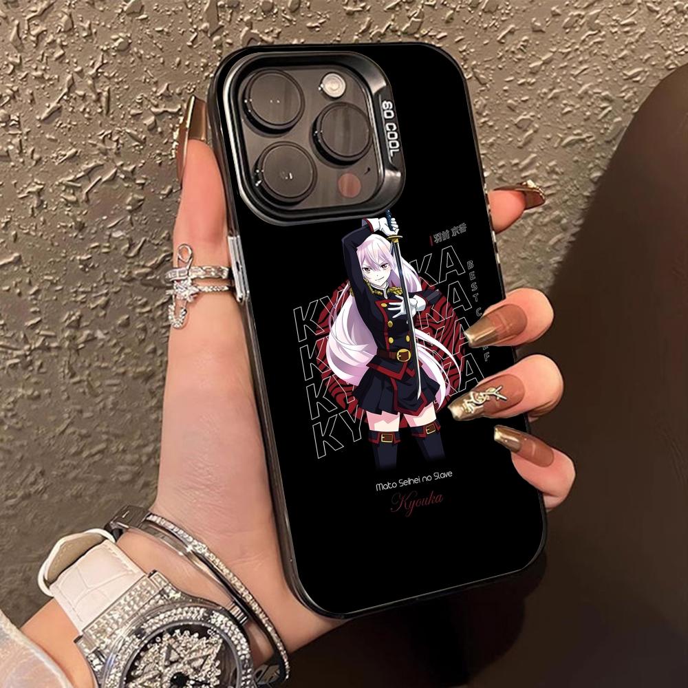 Mato seihei no slave Uzen Kyouka Telefoonhoesje voor iPhone 17 16 15 14 13 12 11 X XR XS 8 7 Air Pro Max Plus Transparante Cover