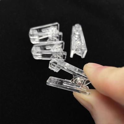 30 Stück DIY Selbstklebende Wandteppich-Clips Acryl Transparenz Klebe-Clips Poster Foto Wand Foto-Clips Haushaltsanwendungen