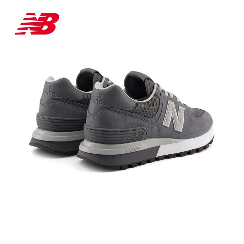NEW BALANCE Spring Men's and Women's Thick-soled Retro Mesh Breathable Comfortable Casual Sports Shoes U574LGGC