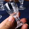 Wine Glass Set of 6 Spirits Cup Luxury Sets Diamond Painting Cocktail Drinking Glass Drinkware Transparent Household Shot Glass