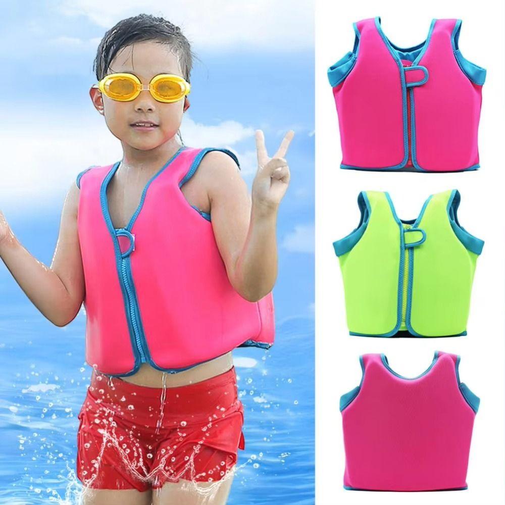 Anti Rollover Child Buoyancy Vest Not Falling Off Inflation-Free Swimming Vest  Beach