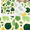 2D FLAT PRINTING 2pcs Curtains (Without Rod) Floral Greenery Design (2) Saint Patrick is Day Festival Creative Curtains Machine