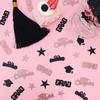 Glitter Graduation Confetti 2026 Rose Gold Graduation Decorations Grad Cap Star Congrats Grad Table Scatter for Grad Party Decorations 2026