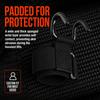 2pcs Heavy Duty Strap Lifting Hook Strap Adjustable Wrist Strap Pull Up Hook  Gym Workout