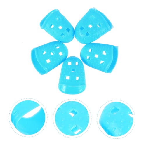 HYTROVE 25-Piece Guitar Silicone Finger Protectors, Lightweight and Portable, for Stringed Instruments