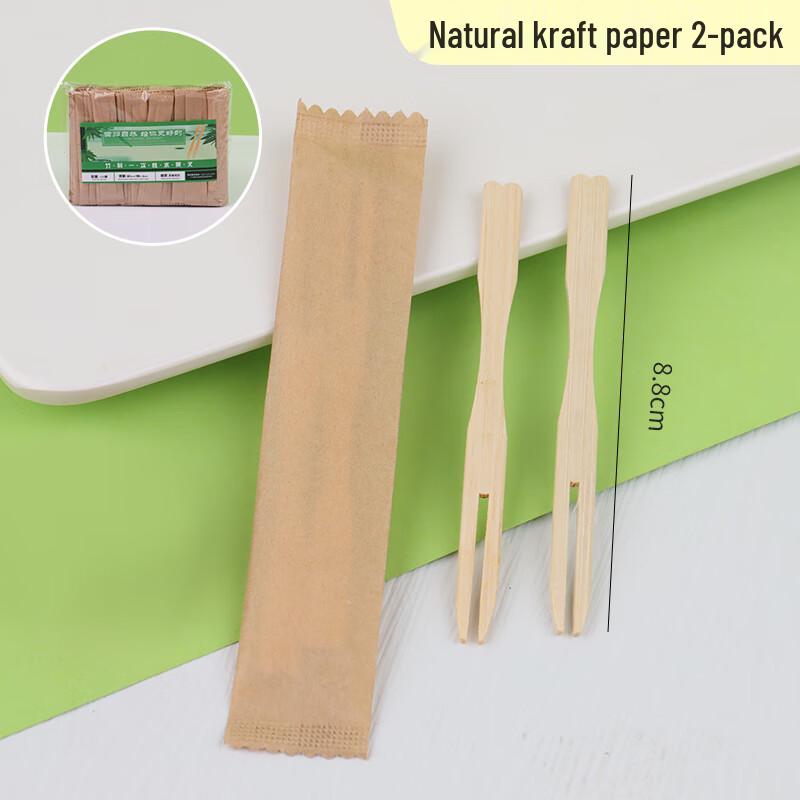 Bamboo Fruit and Dessert Forks