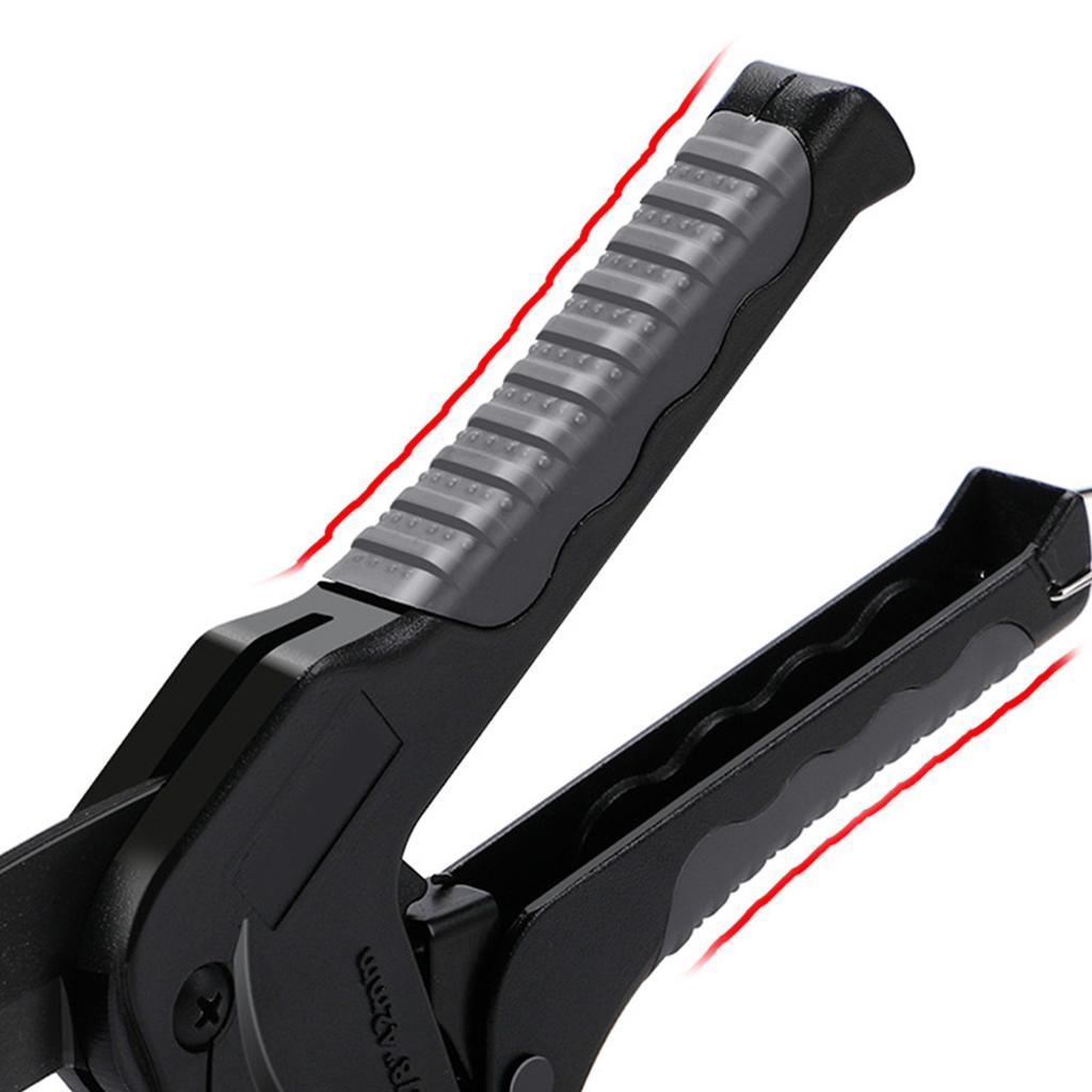 PVC Pipe Cutter 33mm Opening Aluminum Alloy Handheld Heavy Duty Plastic Tube Scissors