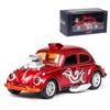 1/36 Scale Diecasts Toy Vehicles Beetle Modified Classic Car Model Car Alloy Pull Back Collection Toy Cars Model Gifts