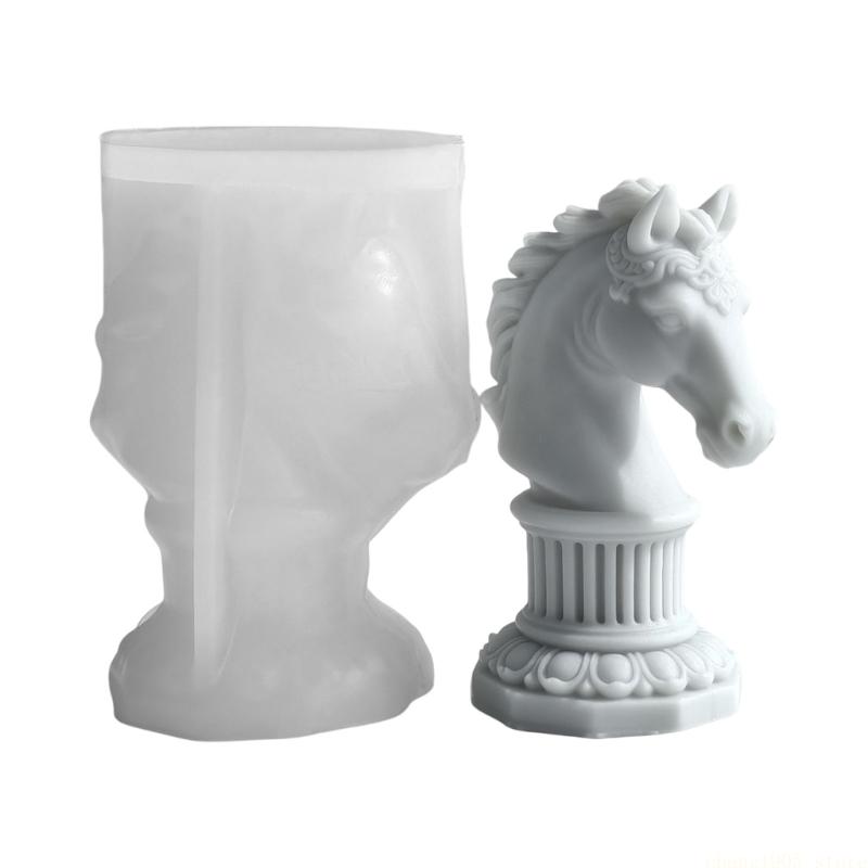 QX2E Silicone Horse Mold Beginner Friendly Crafting Essential Tool