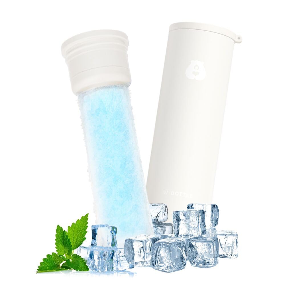 

Дизайн пакета со льдом для предотвращения теплового удара 2025 Мини-вакуум для ледяной воды с охлаждением Идеально подходит для и активного отдыха [Новый и 18-часовое охлаждение] Товар, слоновая кость