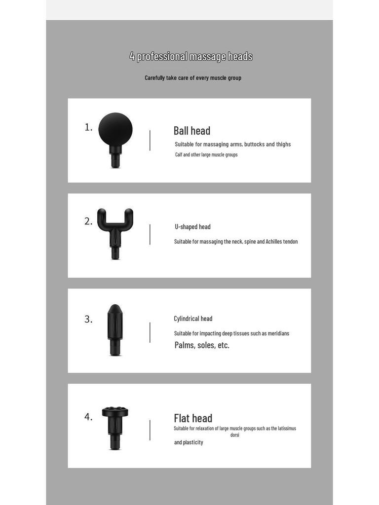 Portable Smart Mini Massage Gun for Muscle Relaxation and Fitness