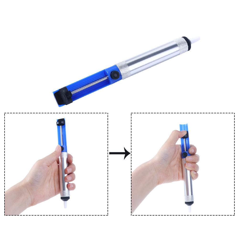 Suction Tin Removal Aluminum Zinc Zinc Alloy Welding Tools Desoldering Pump Soldering Sucker Pen Welding Tool