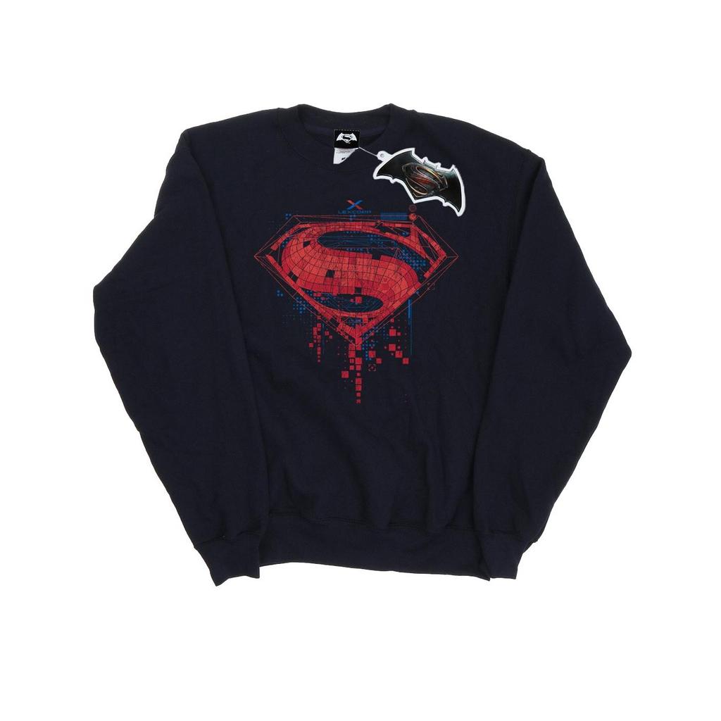 DC Comics Girls Superman Geo Logo Sweatshirt
