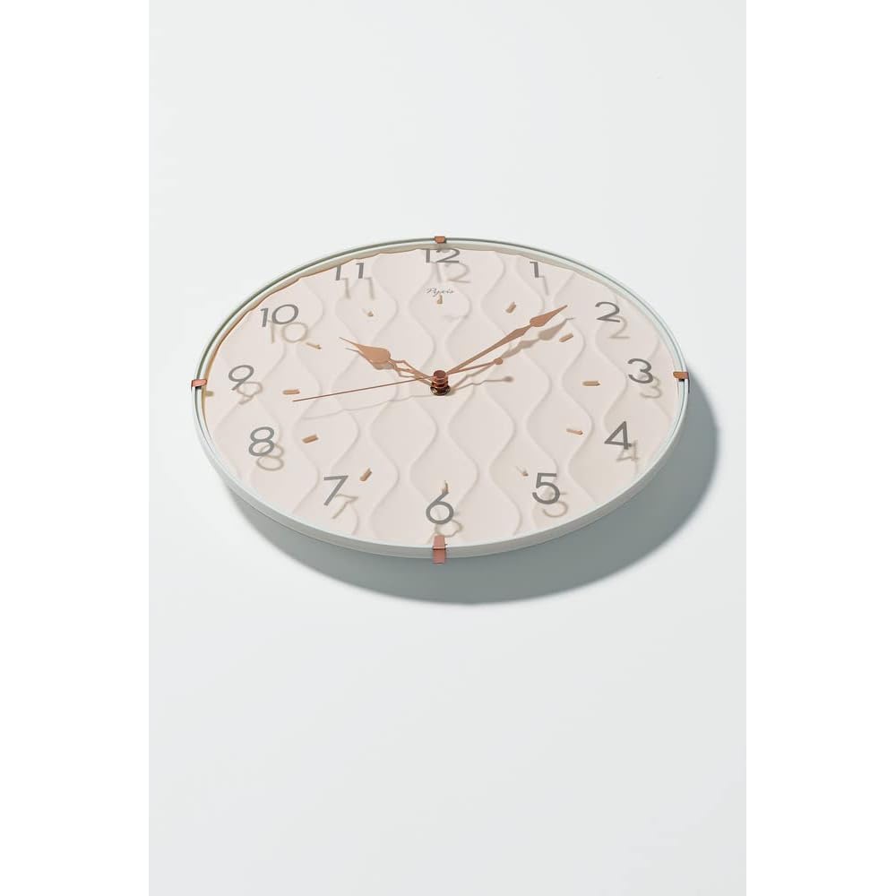Seiko Clock PYXIS Wall Clock, Gray, Diameter 301 x 50 mm, NA702P