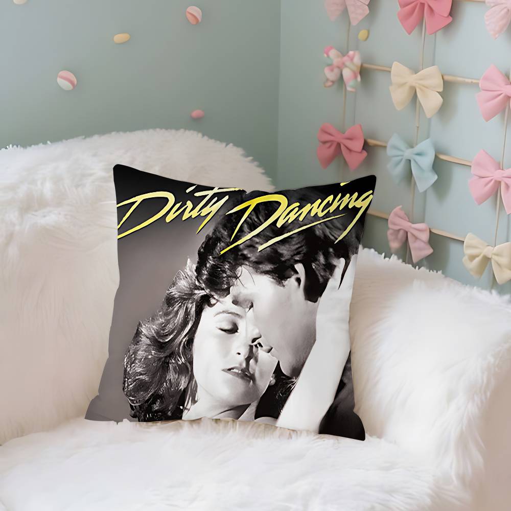 Dirty Dancing Case Plush Fabric Soft Pillowcase Double Sided Print Cushion Cover Household Gifts