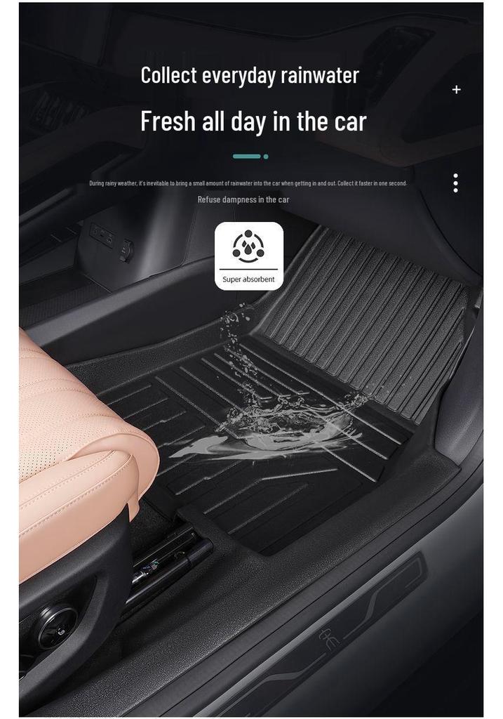 2023-2025 AION Y TPE 5D All-Weather Car Floor Mats