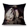 Sheep Dog Cosplay Throw Pillow Case Home Decor Animals Posters Painting Cushion Cover Xcm