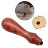 Retro Wax Sealing Stamp Wood Handle Lacquer Seal Wooden Handle DIY Handicraft Roller Stamp Decor Envelope Sealing Handle Tool