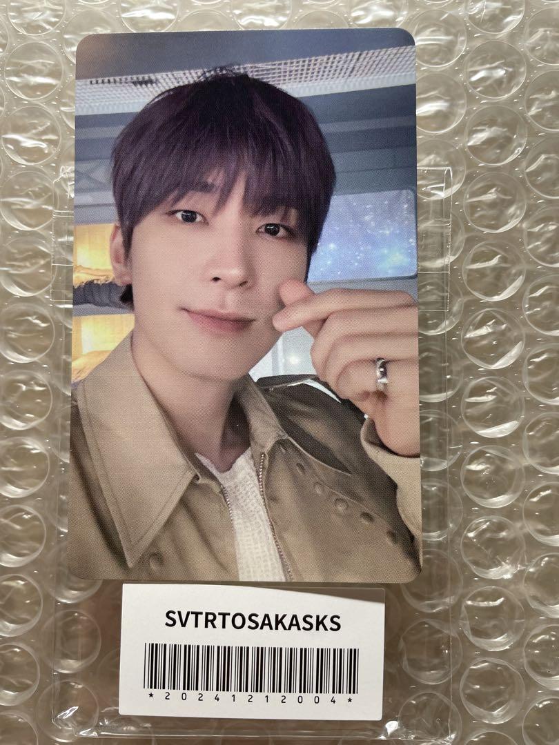 

[USED] SEVENTEEN venue-limited trading card Osaka Weverse bonus Wonwoo