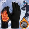 WarmthPlus Thermal Gloves - Outdoor Recreation Hiking & Outdoor Recreation Clothing - Lightweight, Five-Fingered, Fur Lined, Knitted Gloves
