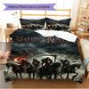 Name Custom Reaper Pattern Bedding Set Quilt Cover Pillowcase Home Decor Gift (1 * duvet cover + 2 * pillowcase, without core)