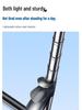 BrightSpot Bluetooth Live Broadcast Phone Holder: Anti-Shake Retractable Selfie Stick with Tripod