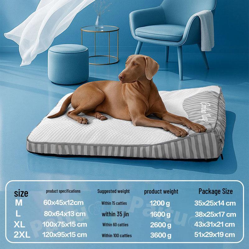 All-Season Dog Sofa Bed for Medium to Large Breeds - Winter Warm Pet Mat for Golden Retrievers