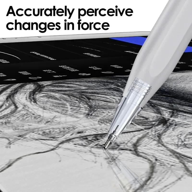 Metal Precise Control Fine Point Tips for Apple Pencil 2/1 Gen iPencil Nibs Upgraded Replacement Tip For iPad Pro Pencil Nib