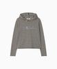Ohesio Striped Hooded Long Sleeve, Brown