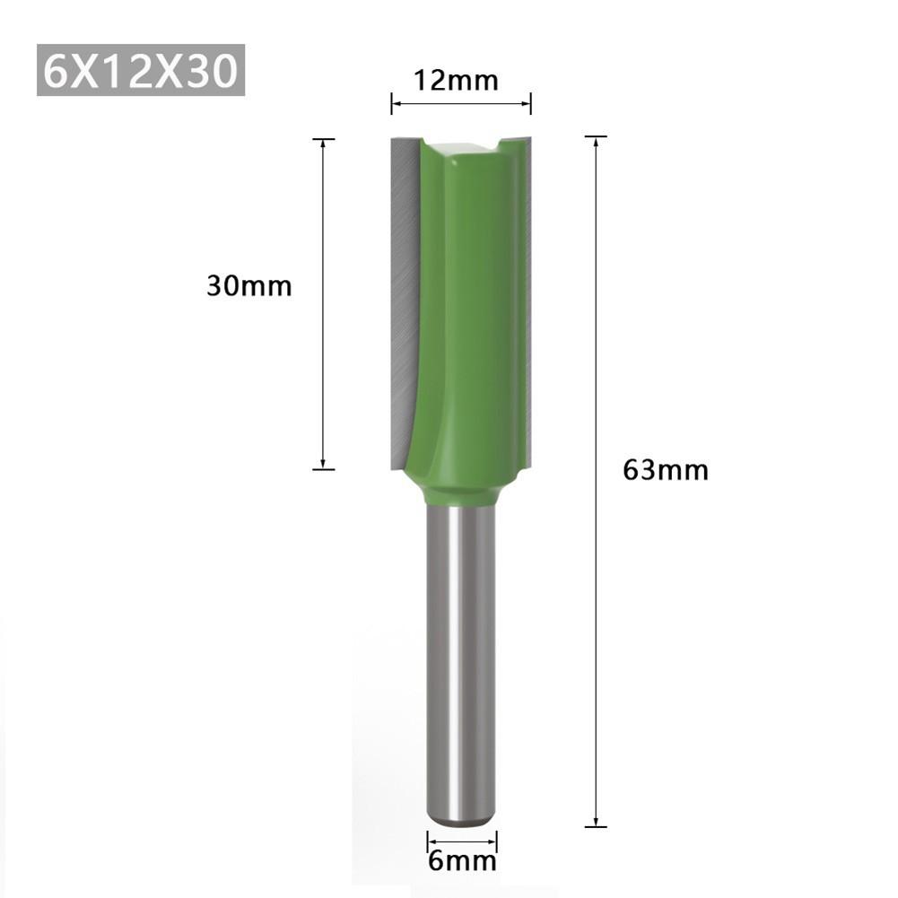 6MM Router Bit Bit Carving Cutter Double Flute Router