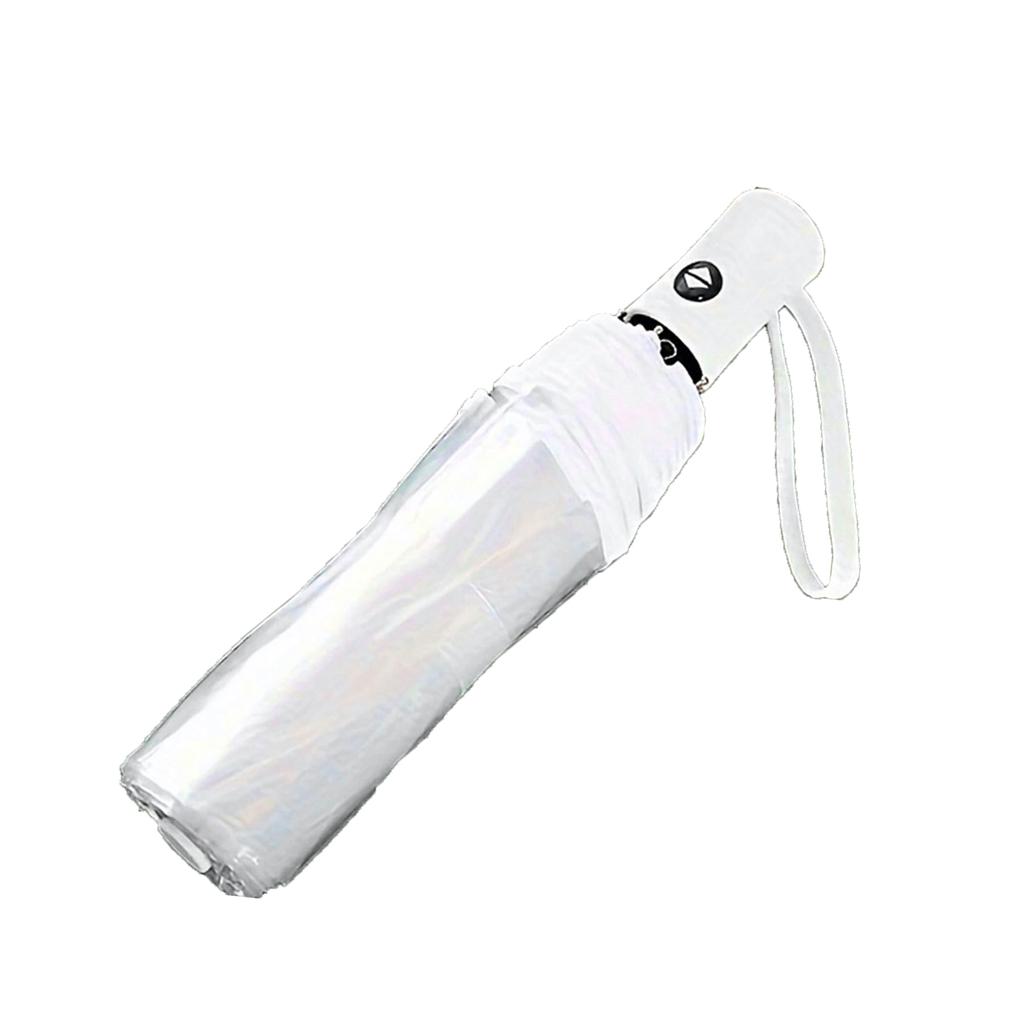 1pc automatic transparent folding umbrella, waterproof, durable and portable rain gear, is an ideal gift for friends.