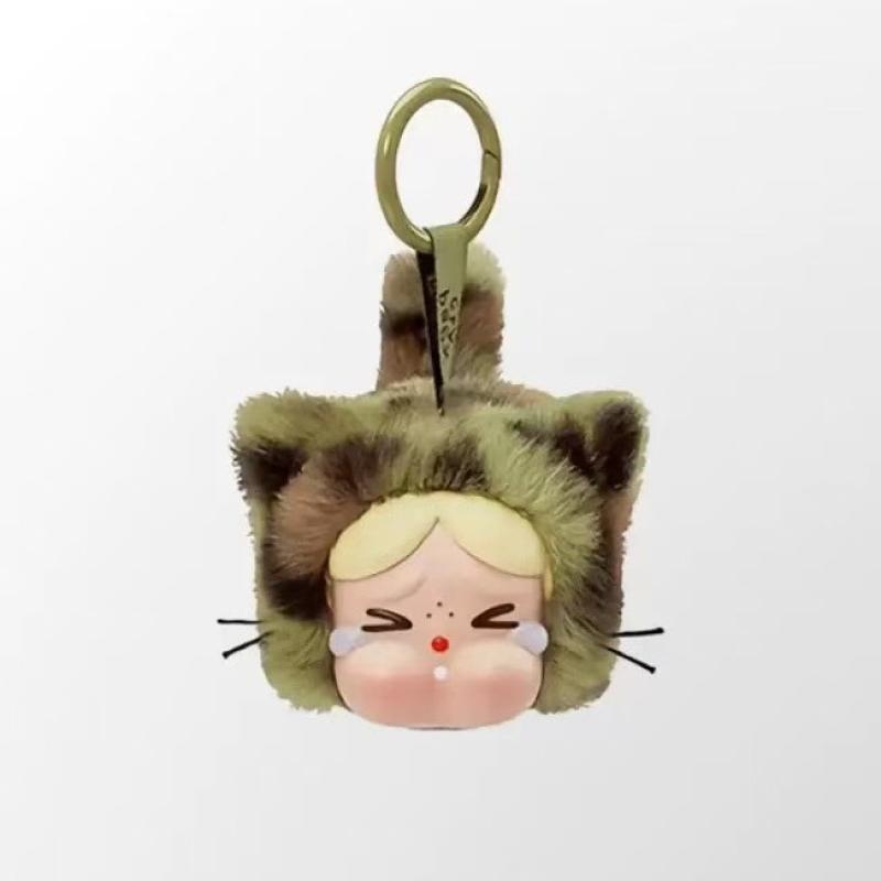 1 Piece Action Figure Keychain Crybaby Wild But Cutie Series Vinyl Plush Pendant Bag Decoration Figurines Dolls Model Gift