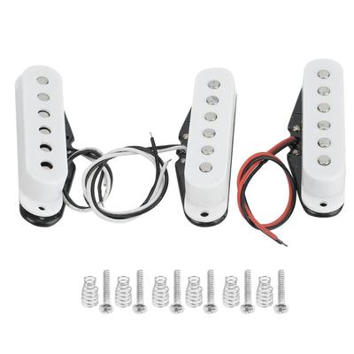 3Pcs Pickup Set Neck Single Coil Pickups for Electric Guitar Parts Replacement