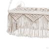Macrame Cat Hammock Handwoven Tapestry Basket Bohemian Hanging Without Mat Swing Bed for Home