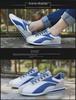 Men's Retro Low-Top Leather Running Shoes - Casual Fashion Sneakers for Spring and Autumn