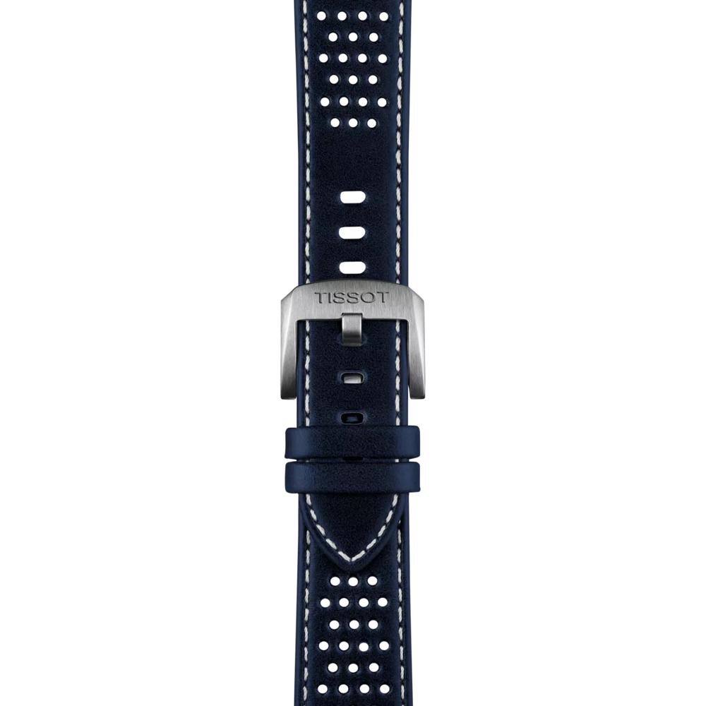 Tissot Leather Strap blue Dial Men's Fashion Watch T149.407.16.041.00
