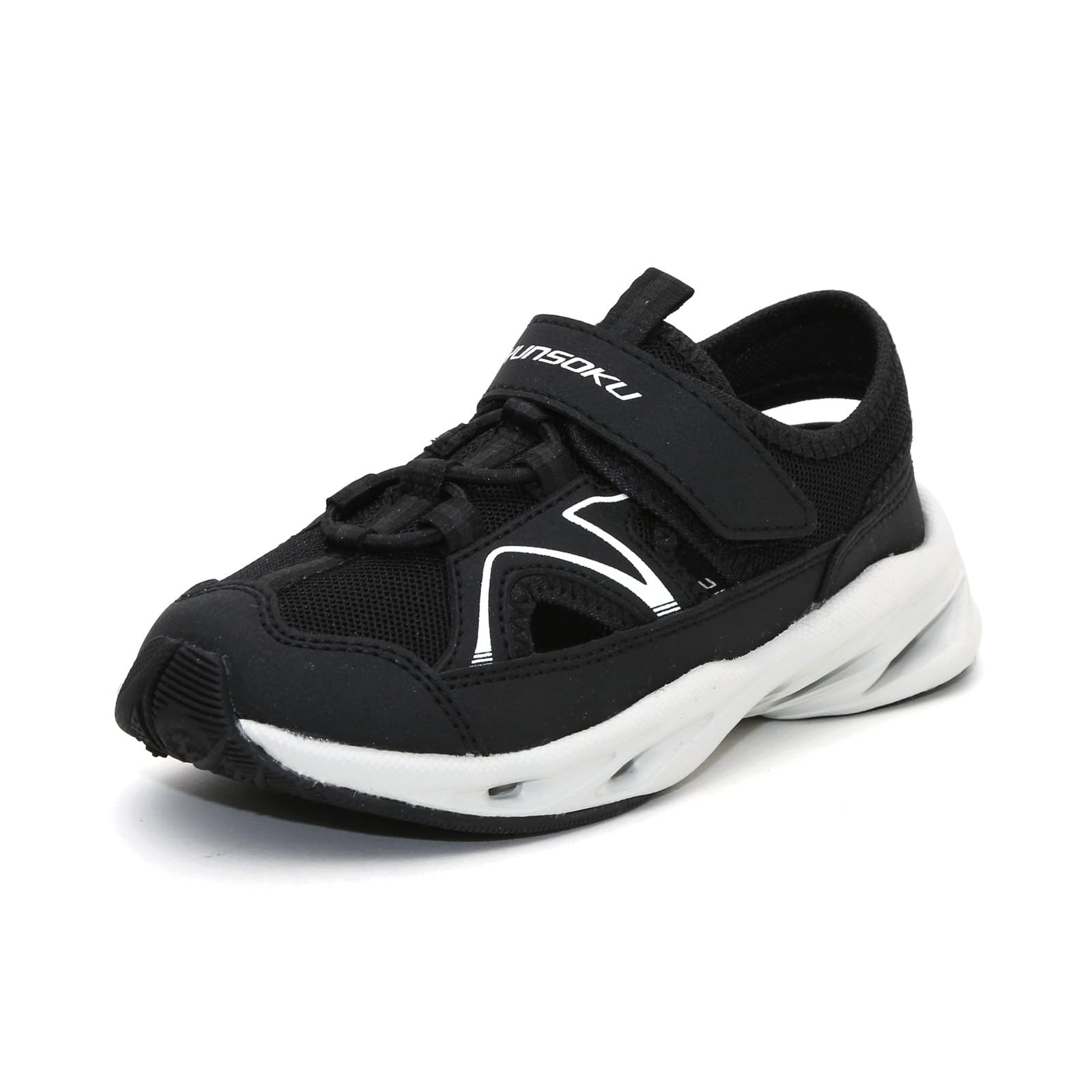 

Shunsoku Sneakers Sandals Lightweight Amphibious 2E Kids Boys Girls SJJ 0810 1780 1940 cm 16-24.5cm Black/Gray 23.5