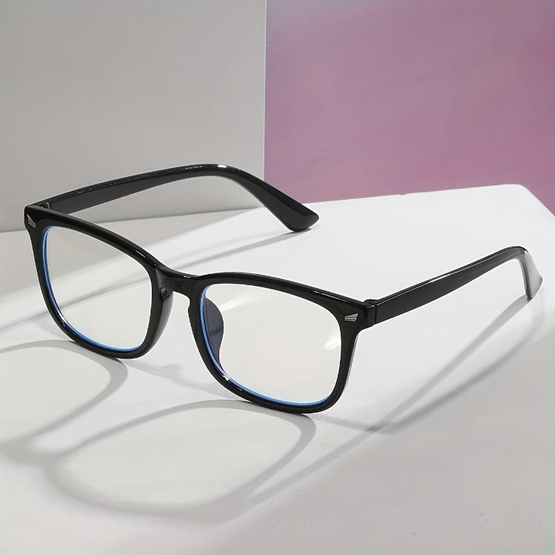 Fashion Anti-Radiation Eyeglasses Transparent Retro Unisex Computer Glasses Anti-Blue Lens Eyewear Casual
