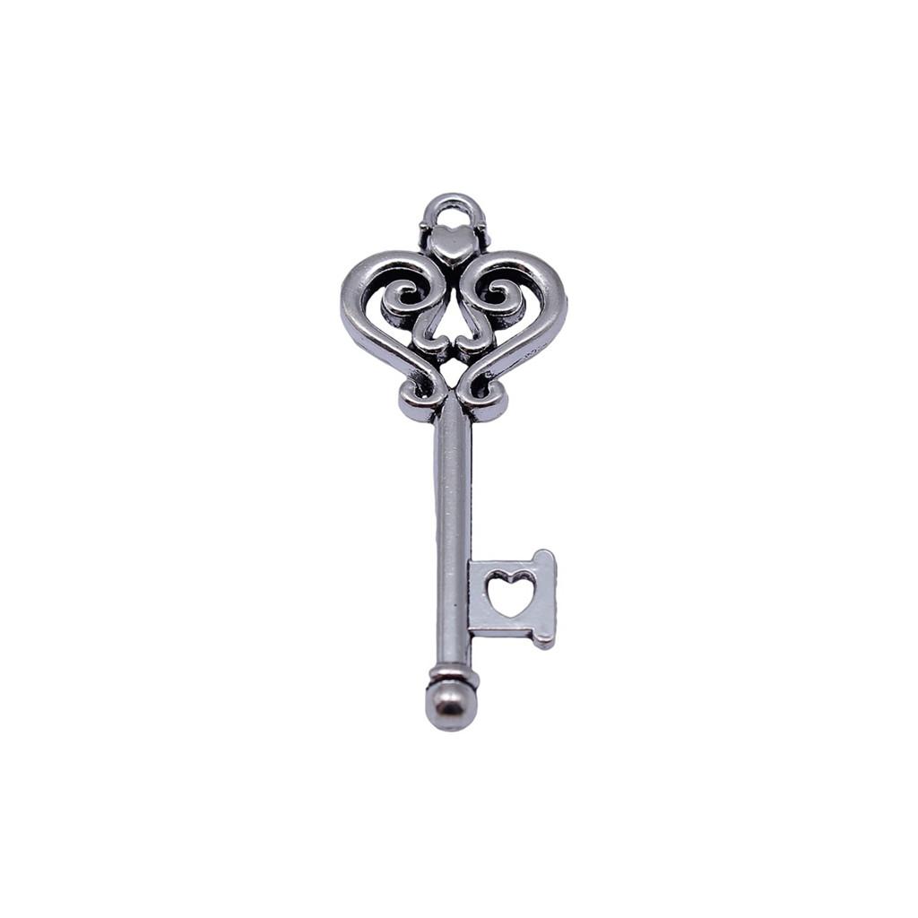 Key Charms Multi Color Alloy Key Tools Pendants For Gothic Themed Jewelry