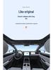 Leapmotor C01 Sunroof Ice Crystal Sunshade: Heat Insulation, Sun Protection, Privacy, and Light Blocker for Camping