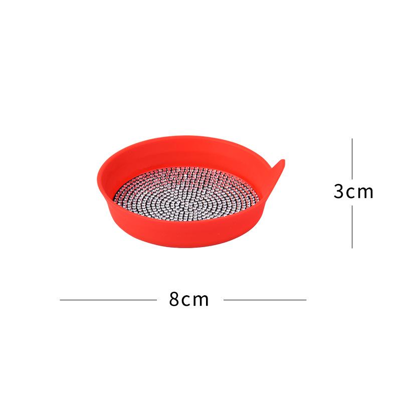 Exclusive Diamond Car Coaster: Non-slip, Heat-Resistant Silicone Cup Holder Pad
