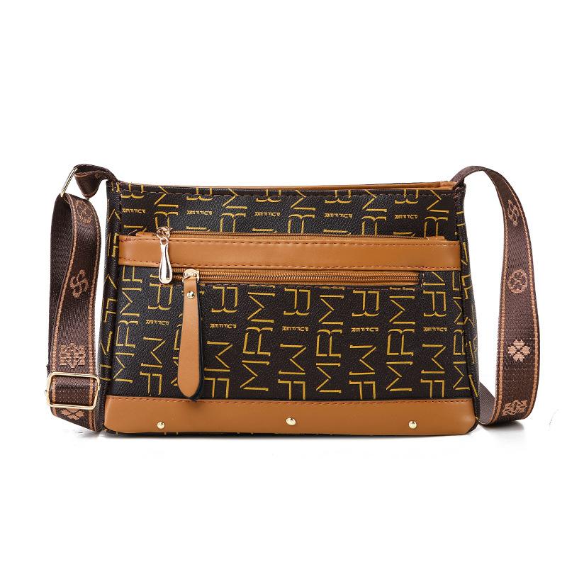 Baigou Women's Bag  New Crossbody Bag  Trendy Bag  Temperament  Versatile Soft Leather Large Capacity Shoulder Bag