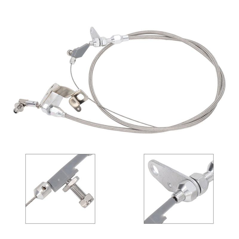 Kickdown Cable Kickdown Cable Stainless Steel 158cm Length Throttle Wire Replacement for  727 TRANSMISSIONS