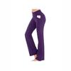 Women's Mid Rise Bootcut Long Yoga Pants Relaxed Fit Casual Sport Wide Leg Trousers