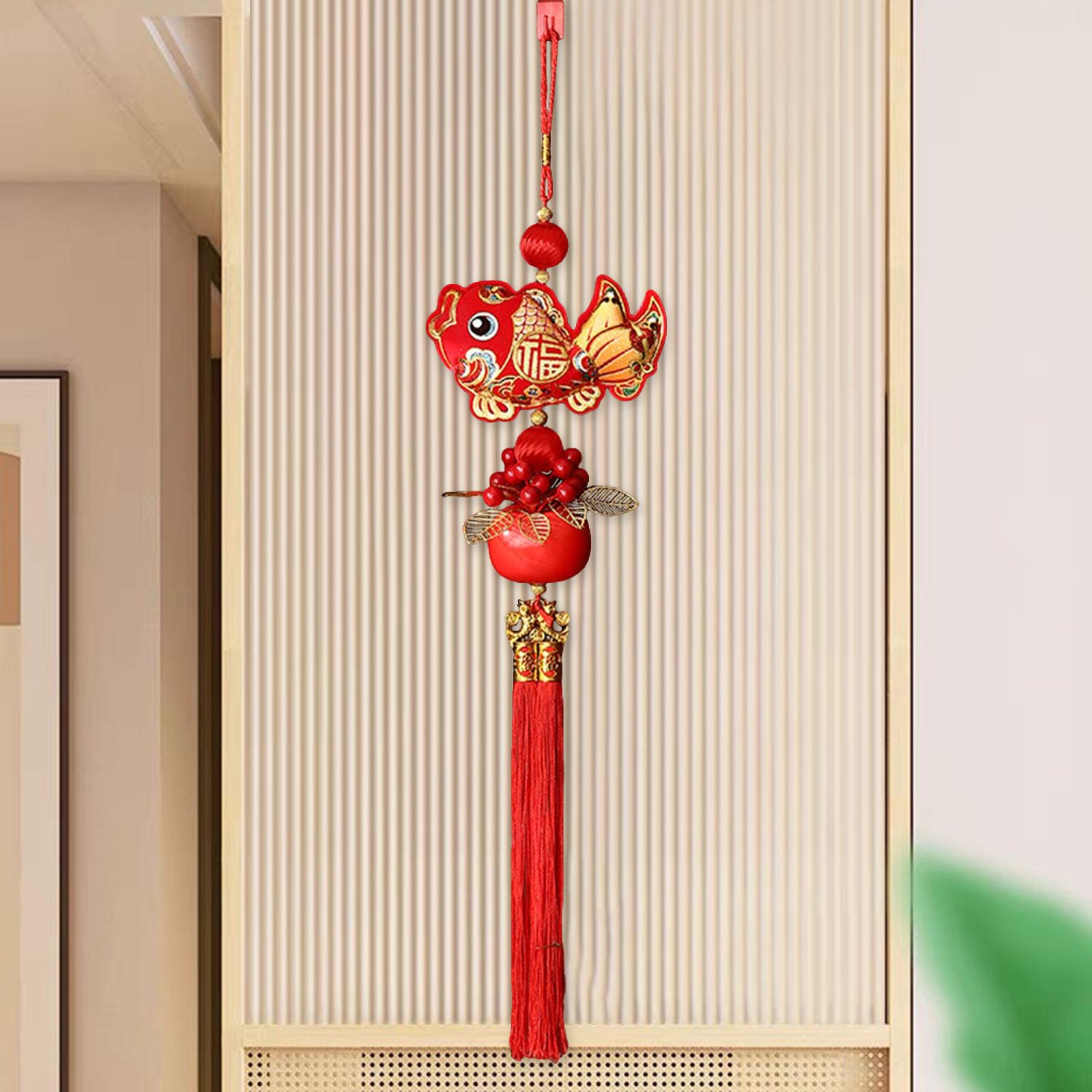 

Chinese New Year Decorations Traditional Red for Office Entrance Living Room